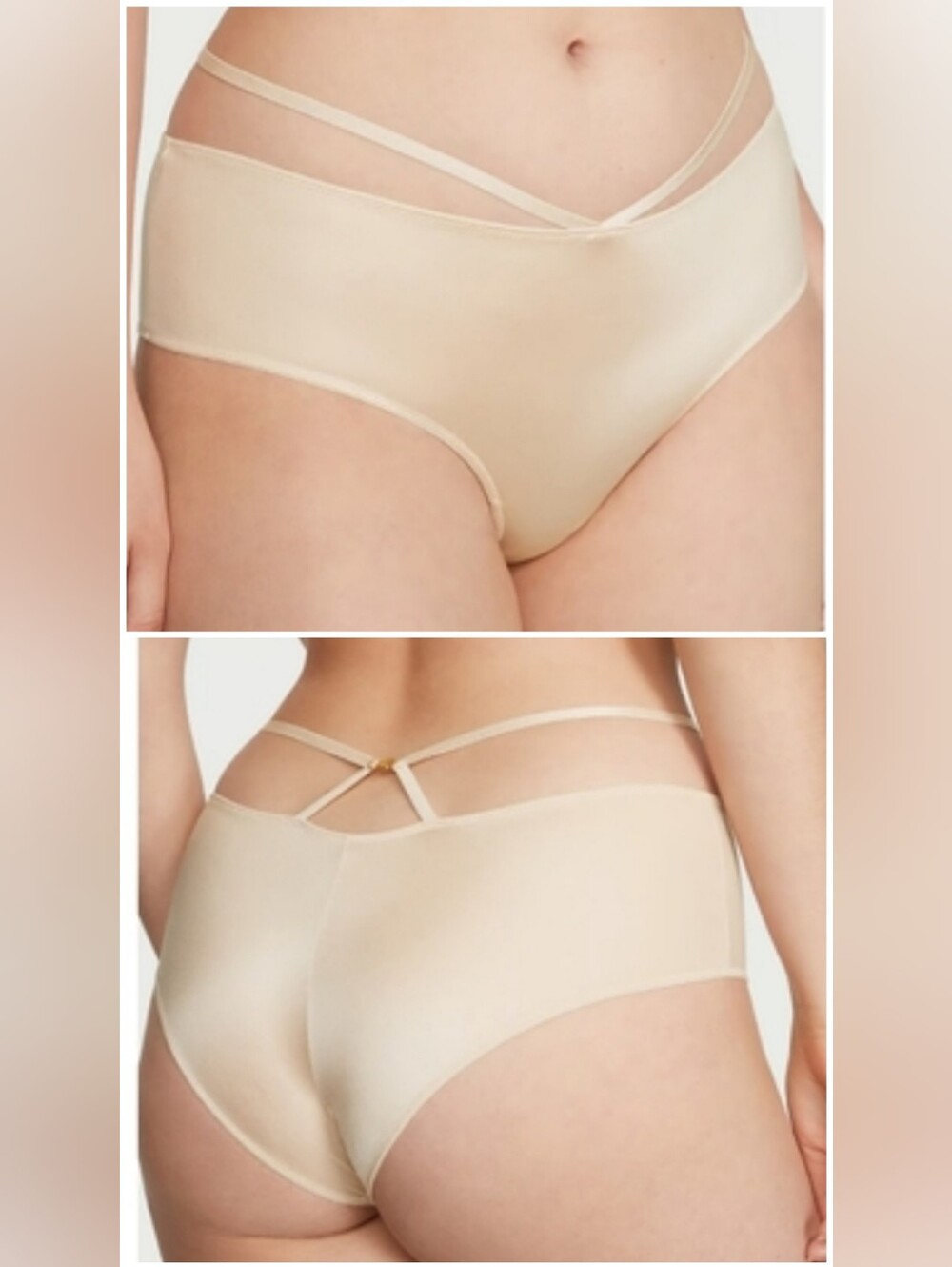 Victoria's secret very sexy so obsessed strappy cheeky panty MEDIUM